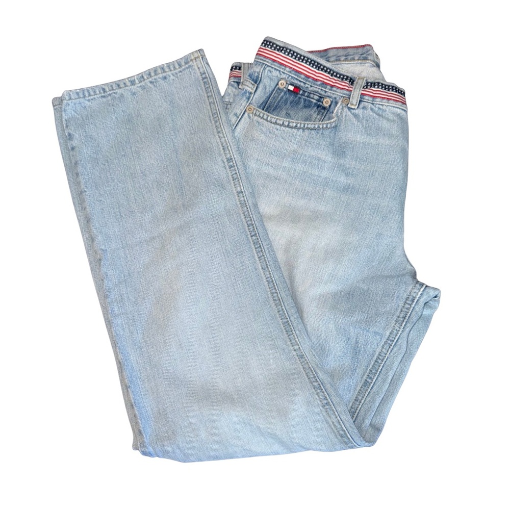 Tommy Hilfiger Light Blue Straight Jeans - Picture 2 of 5